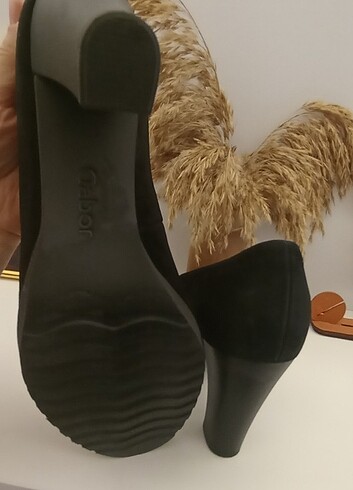 Süet topuklu ayakkabı - Görsel 5