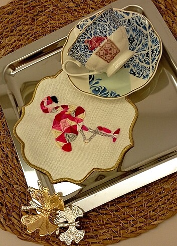 Kahve sunum peçetesi  - Görsel 2