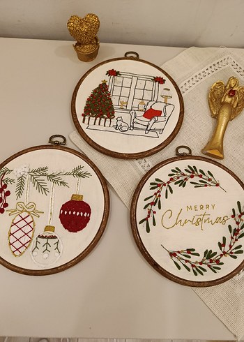 Yeni Yıl Ahşap Süsleri - Görsel 2