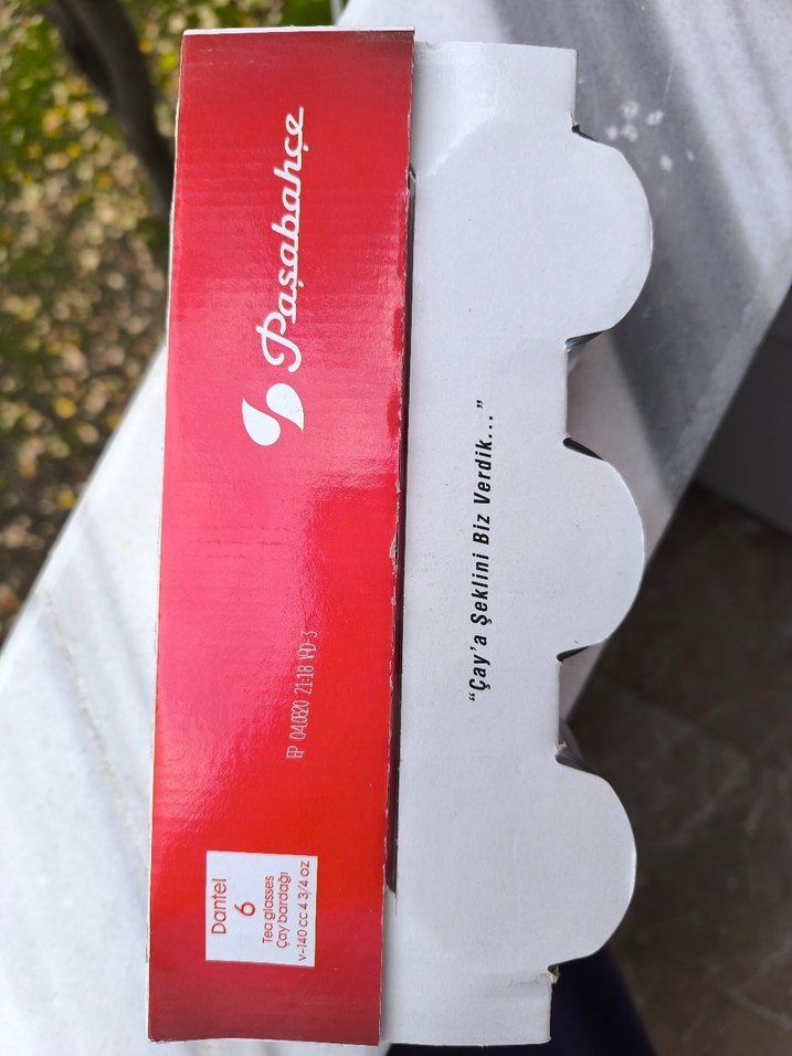 Paşabahçe dantel çay bardağı - Görsel 2