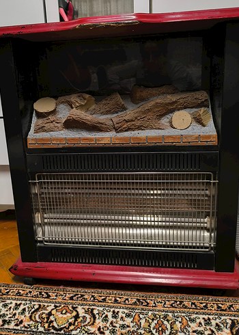 ihlas elektrikli soba şömine - Görsel 2