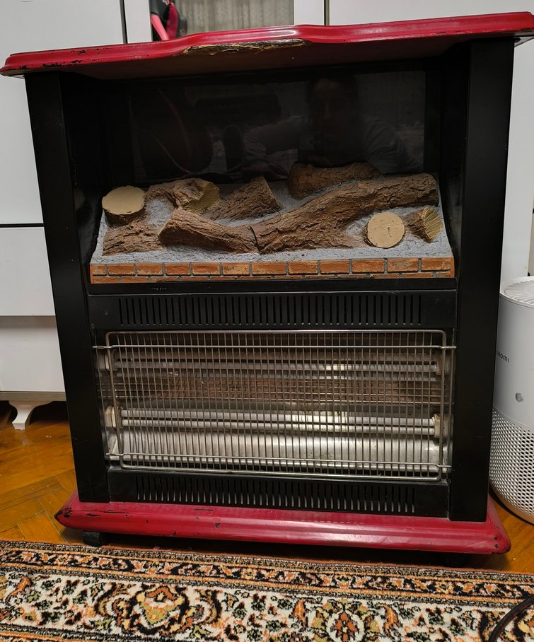 ihlas elektrikli soba şömine - Görsel 2