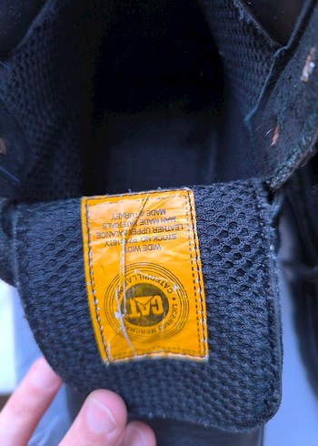 Siyah Biker Botlar - CATERPILLAR - Görsel 4