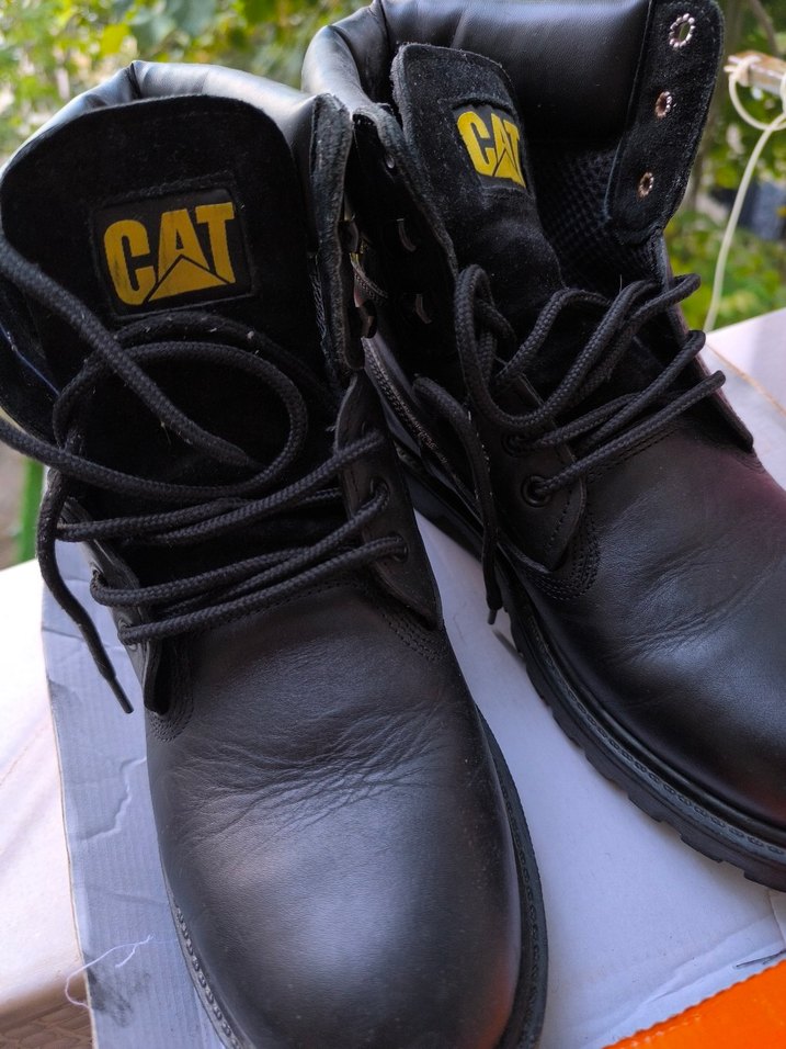 Siyah Biker Botlar - CATERPILLAR - Görsel 3