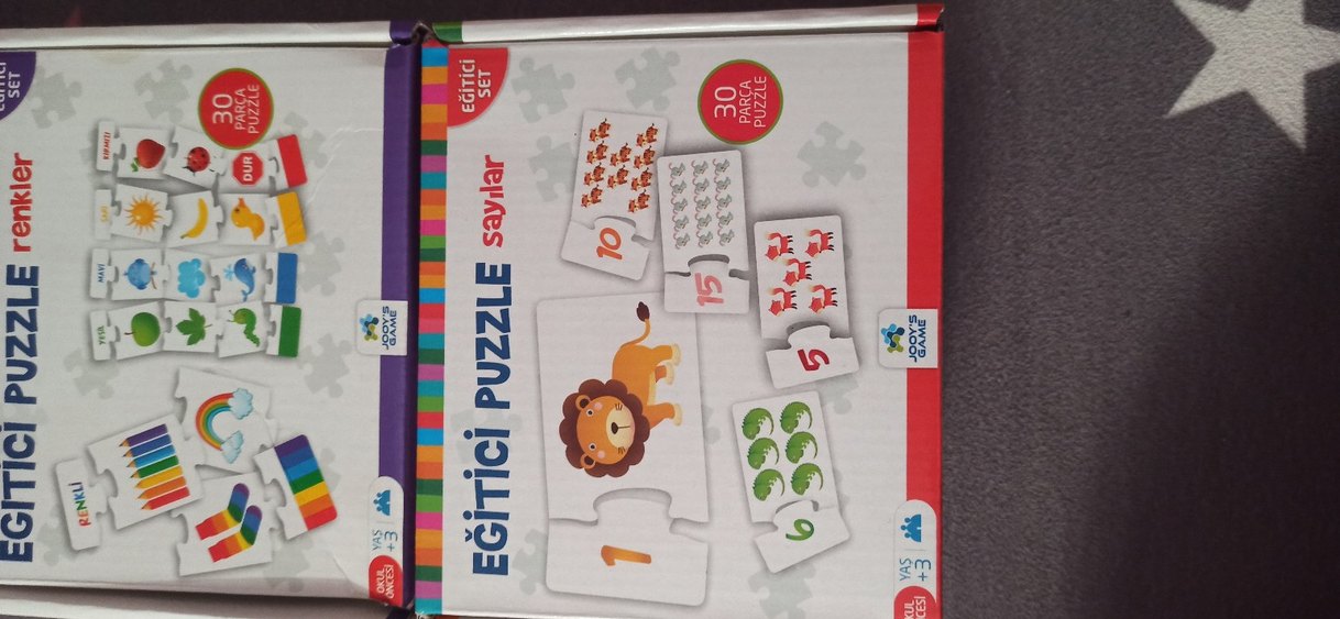 Eğitici Puzzle Renkler 30 Parça - Görsel 4