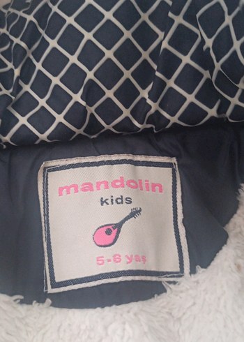 Kahverengi Kürklü kız Çocuk Kaban - Görsel 3