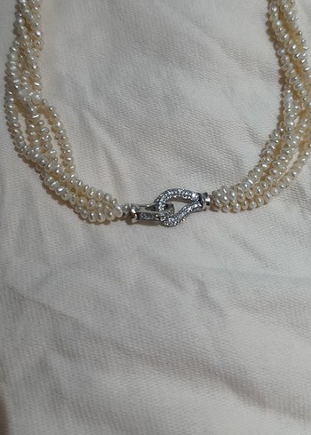 Accessorize  Cok Katli İnci Kolye Zarif Ve Sik