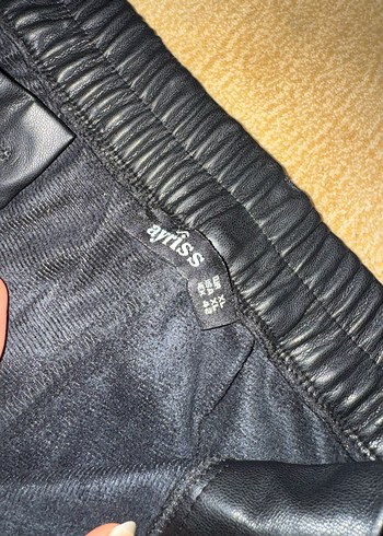 suni Deri Kadın Pantolon - Görsel 5