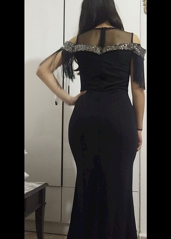 Siyah Elbise - Görsel 3