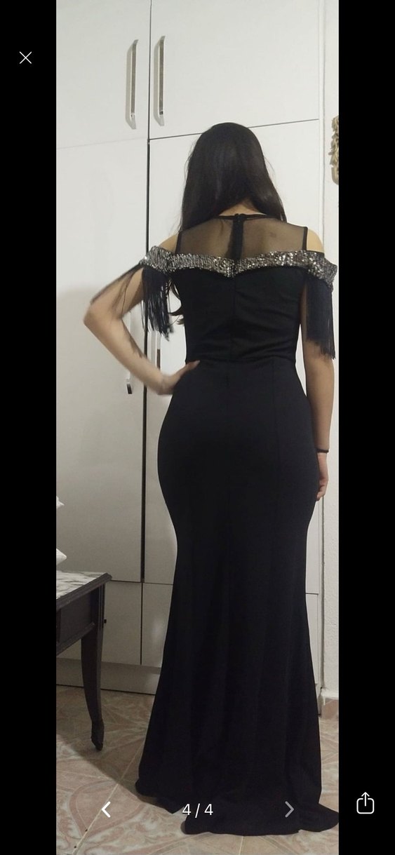 Siyah Elbise - Görsel 3