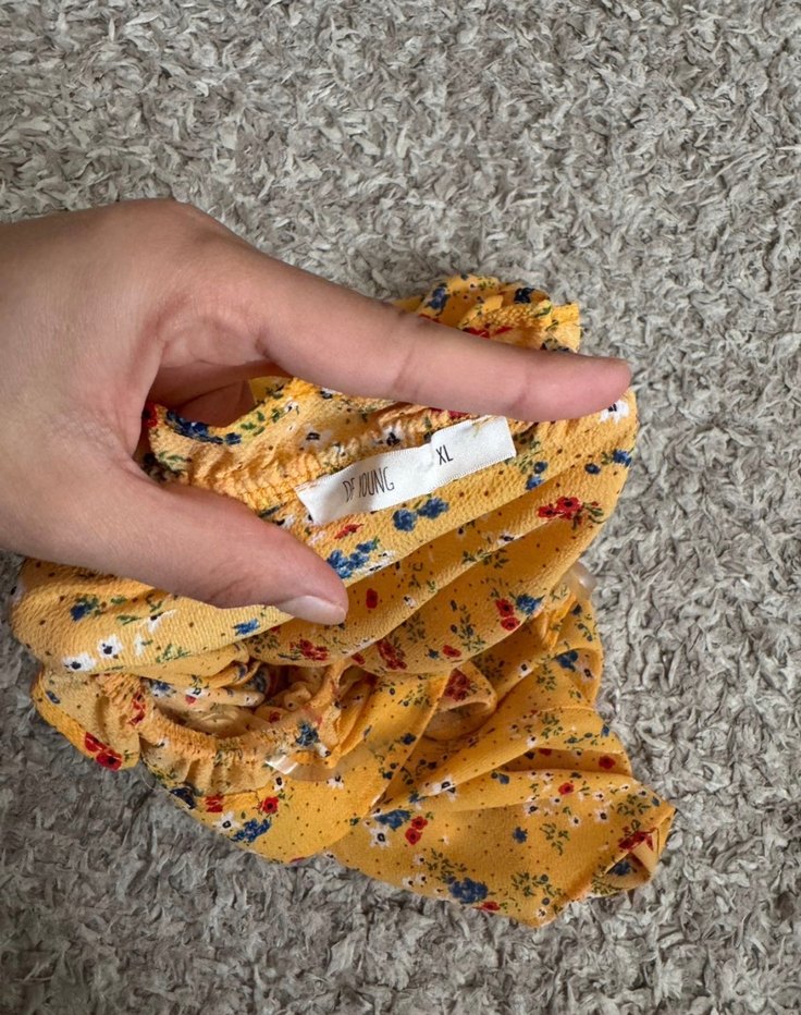 Çiçekli Bluz - Görsel 3