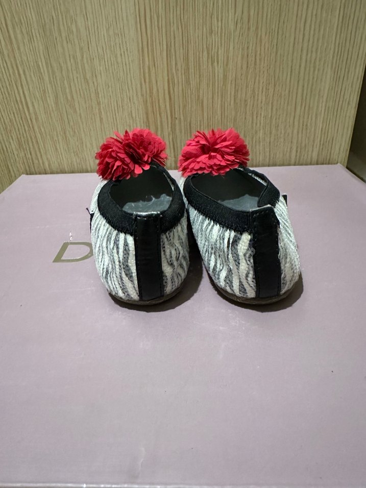 27.5 Numara Pembe Renkli Fırfırlı Kız Babet - Görsel 4