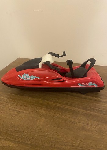 Kırmızı Barbie Oyuncak Jet Ski Seti - Görsel 4