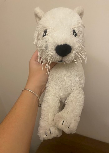 İkea Beyaz Peluş Ayıcık Oyuncak - Görsel 7