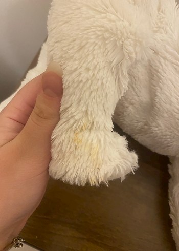 İkea Beyaz Peluş Ayıcık Oyuncak - Görsel 5