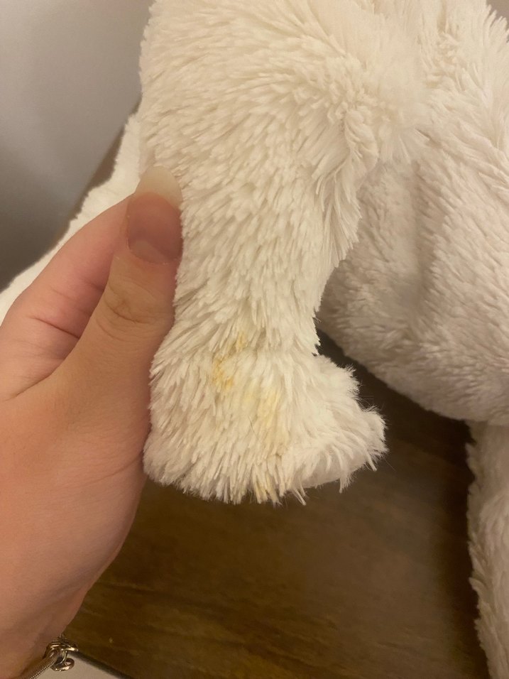 İkea Beyaz Peluş Ayıcık Oyuncak - Görsel 5