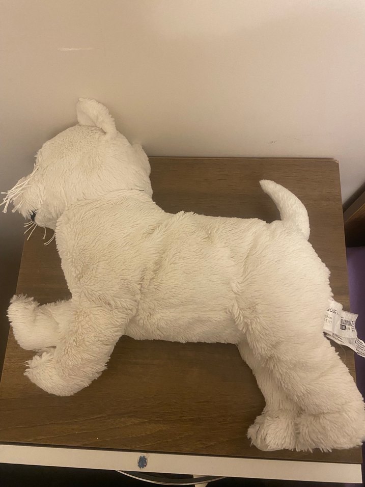 İkea Beyaz Peluş Ayıcık Oyuncak - Görsel 3