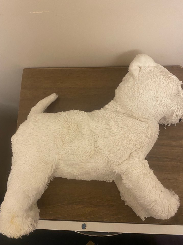 İkea Beyaz Peluş Ayıcık Oyuncak - Görsel 2