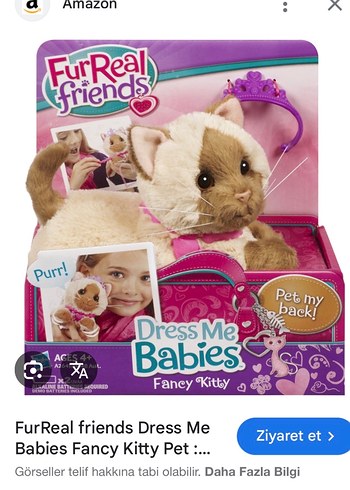 Fur Real Friends Dress Me Babies Kedi - Görsel 7