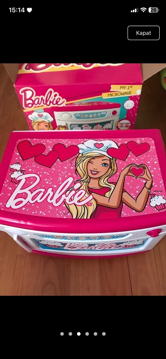 Barbie Mikrodalga Fırın - Görsel 3