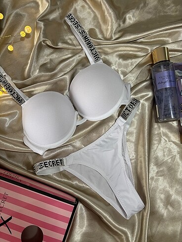 Victoria secret taşlı sütyen takım