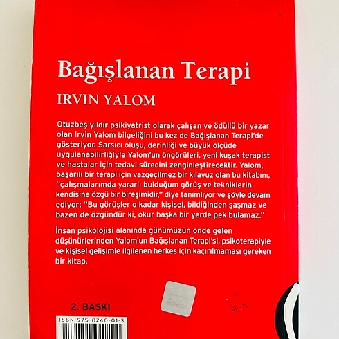  Bağışlanan terapi