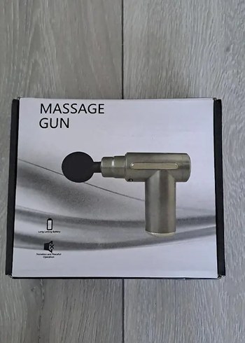 Gri Masaj Tabancası ve Başlık Seti - Görsel 3