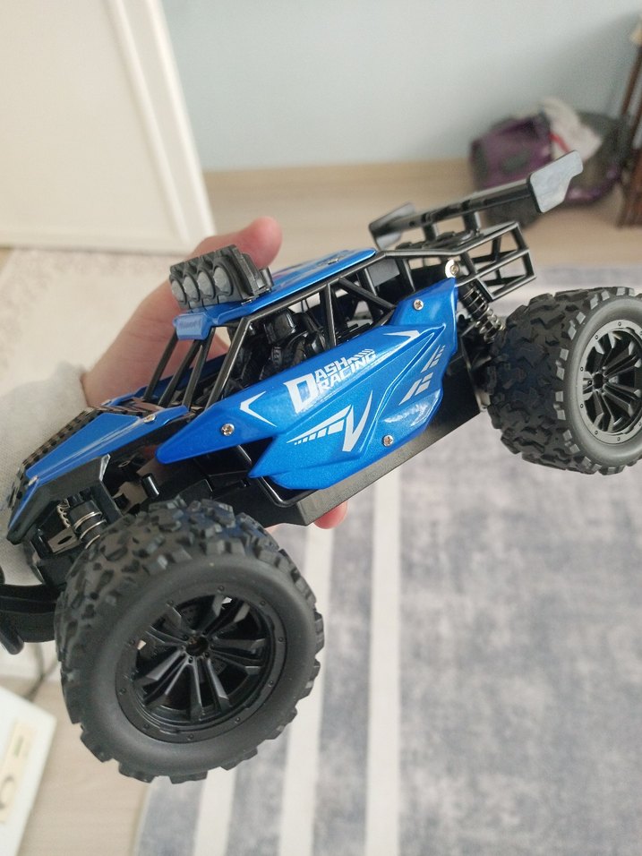 Koyu Mavi Off-road Oyuncak Araba - Görsel 2