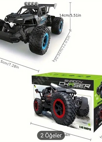 Siyah Off-Road Oyuncak Araba - Görsel 4