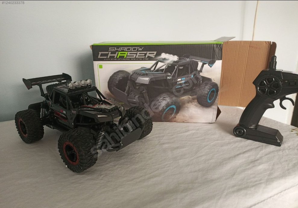 Siyah Off-Road Oyuncak Araba - Görsel 3