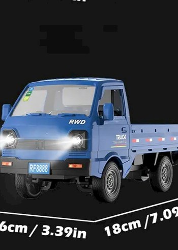 Uzaktan Kumandalı Mavi Şehir Kamyonu 1:18 Ölçek - Görsel 2