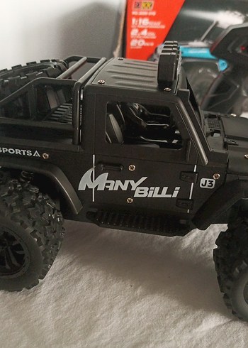 Kara Uzaktan Kumandalı Off-Road Oyuncak Araba - Görsel 4