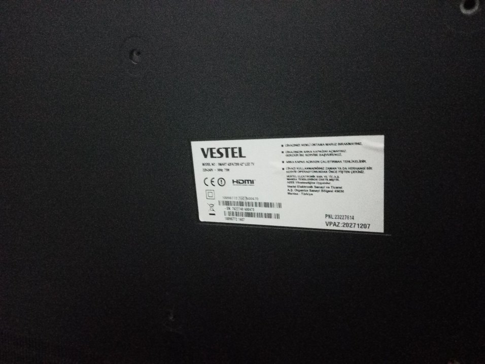 106 Ekran Vestel Televizyon - Görsel 2
