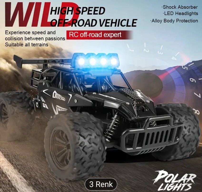 Drift Rc ve Arazi Off Road uzaktan kumandalı arabalar - Görsel 3