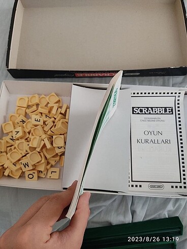  Scrabble Kutu Oyunu