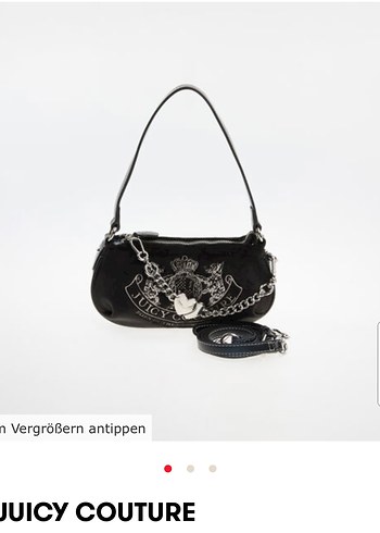 Juicy Couture Siyah Mini Omuz Cantasi