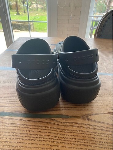 39 Beden siyah Renk Crocs terlik