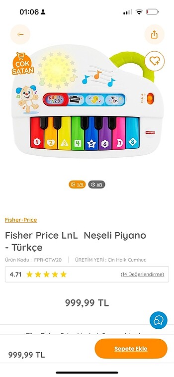 Neşeli piyano