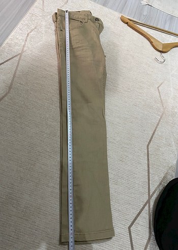 Bej Regular Fit Keten Erkek Pantolon - Görsel 4