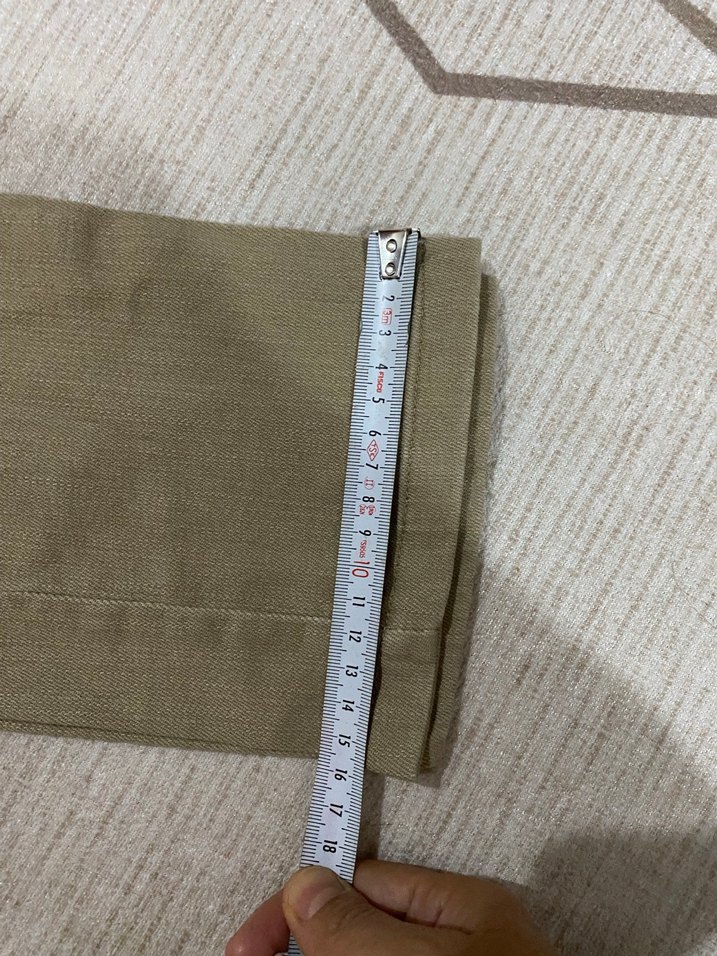 Bej Regular Fit Keten Erkek Pantolon - Görsel 5