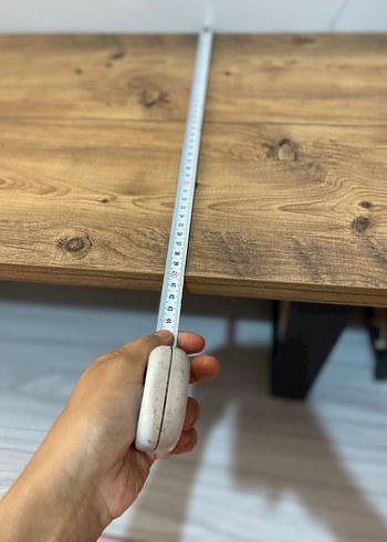 Koyu Kahverengi Bank Sehpa - Görsel 5