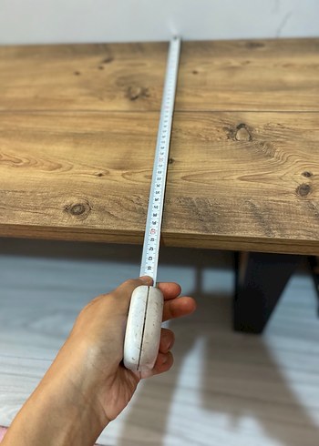 Koyu Kahverengi Bank Sehpa - Görsel 4