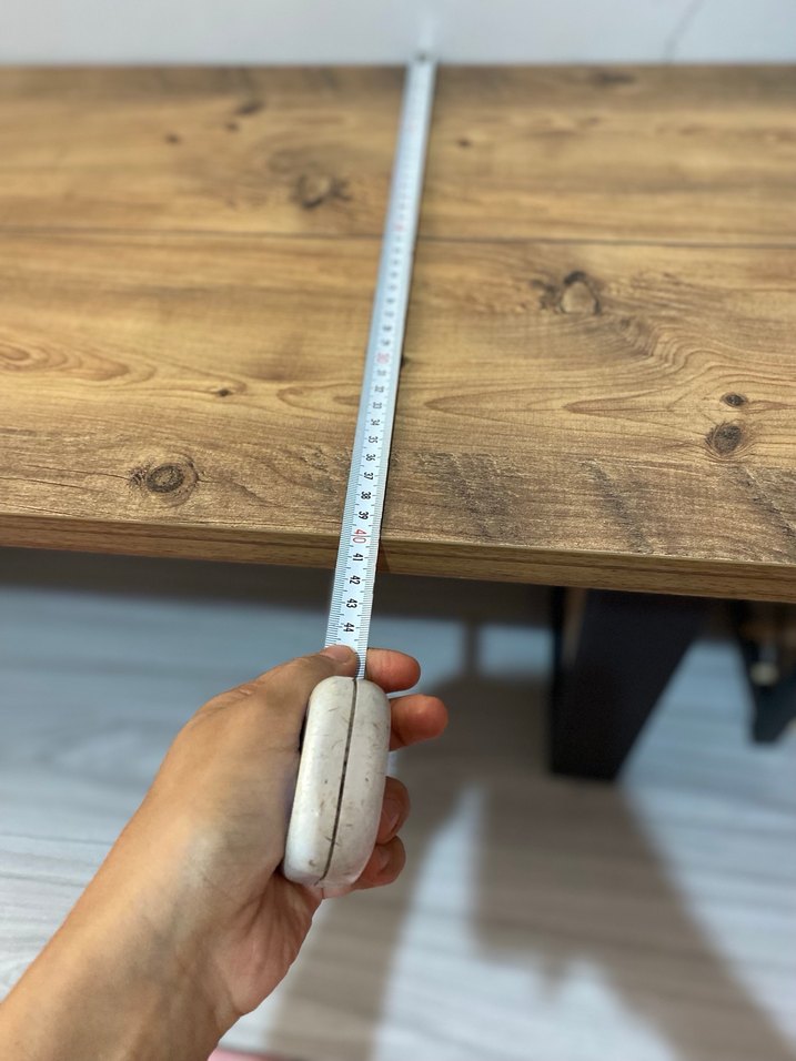 Koyu Kahverengi Bank Sehpa - Görsel 5