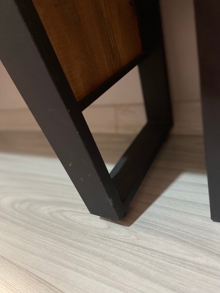 Koyu Kahverengi Bank Sehpa - Görsel 3