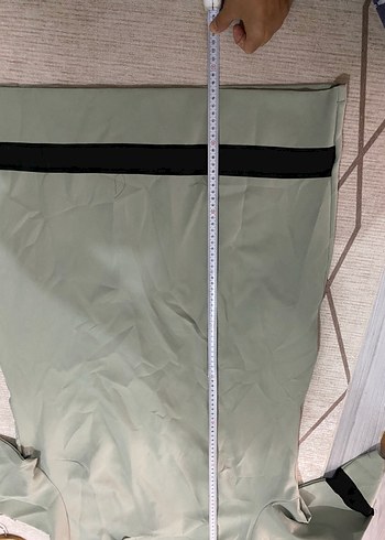 Gri Kısa Kollu Midi Tunik - Görsel 3