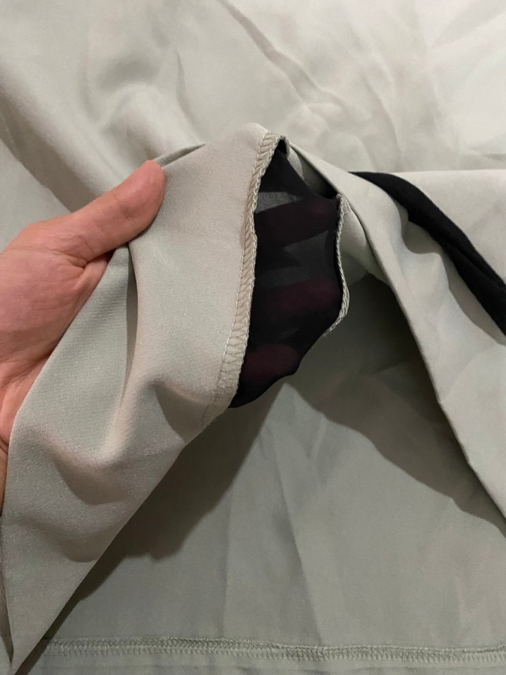 Gri Kısa Kollu Midi Tunik - Görsel 2