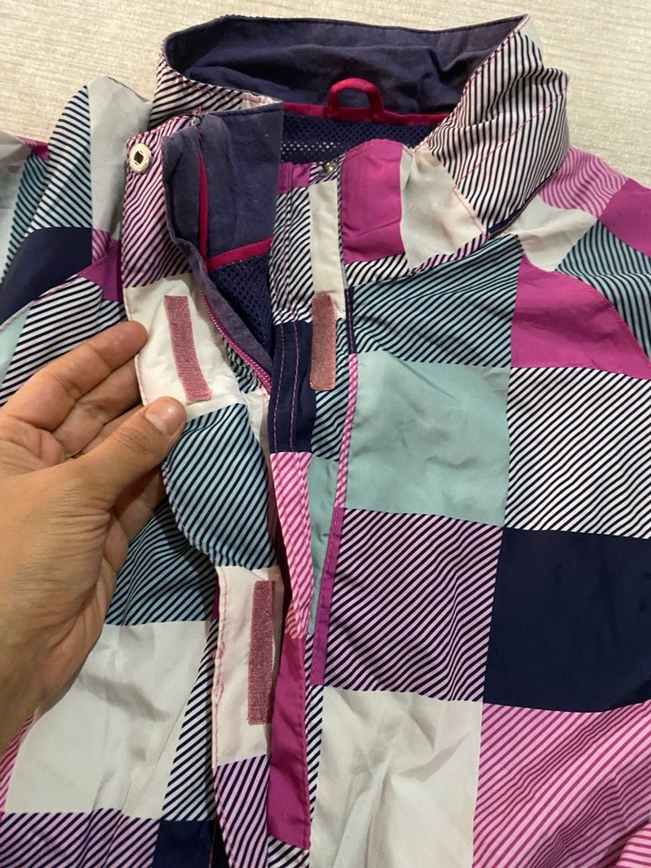 Pastel Renkli Midi Boy Kadın Ceket - Görsel 2