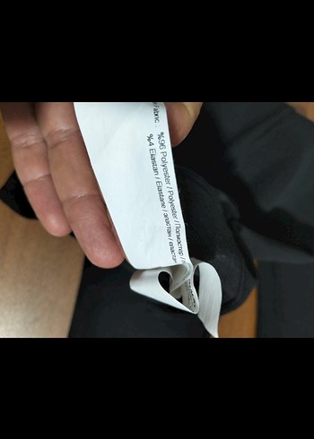 Kadın Siyah Uzun Kesim Kumaş Pantolon - Görsel 5