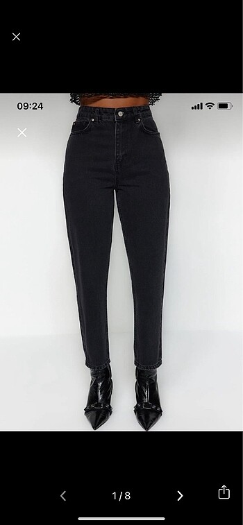 Trendyol & Milla Yüksek Bel mom jeans/ pantolon