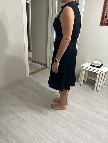 46 Beden siyah Renk Büyük beden elbise